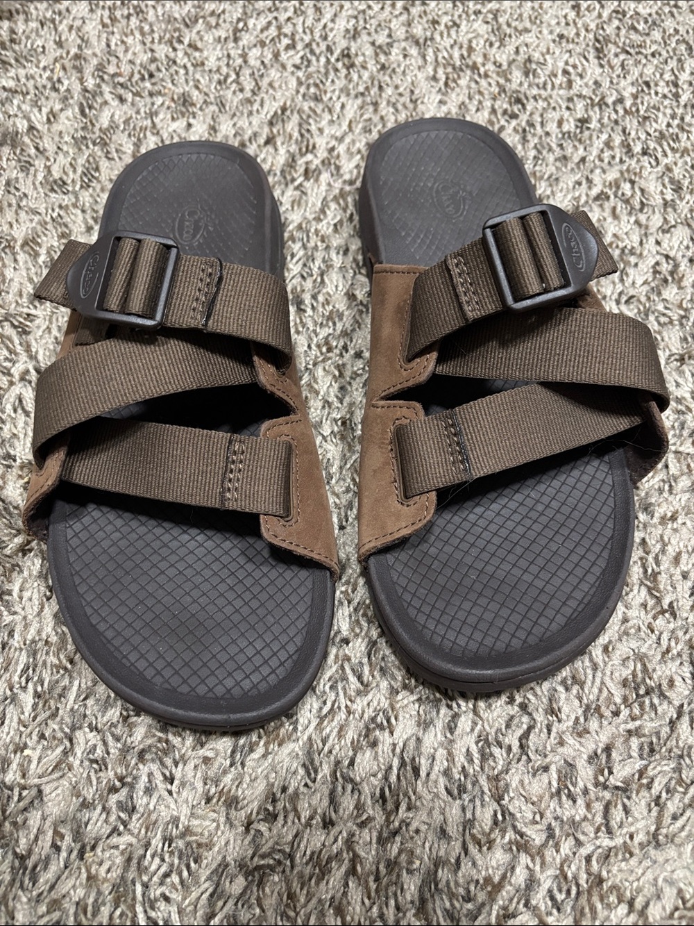 Chaco Women’s Brown Strapped Slide Sandals
